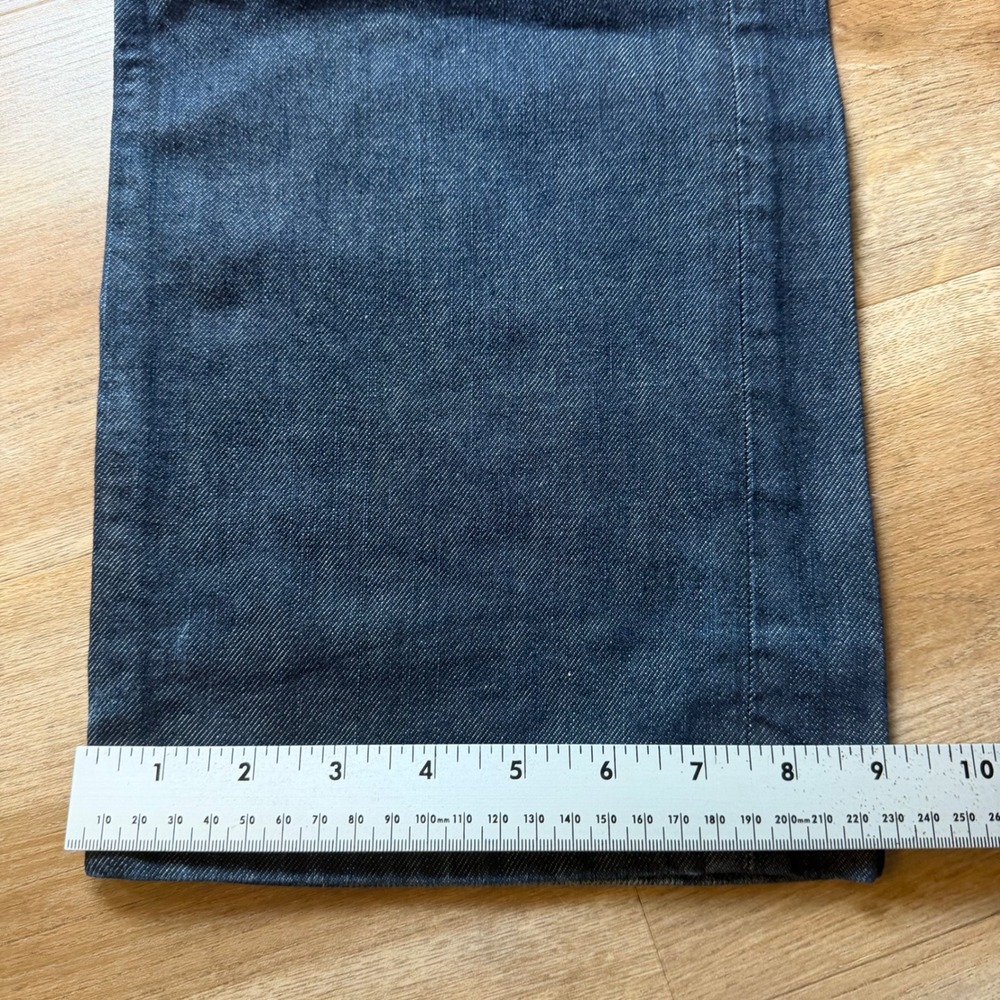 Diesel Larkee Jeans Mens 34x32 Blue Regular Straight Leg Dark Wash Made In Italy - Picture 13 of 14
